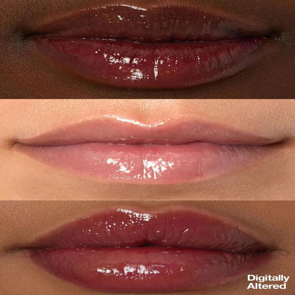 Uoma Beauty Floss Gloss - Lip Gloss (Coral Me) Contains Castor Oil Sunflower Oil And Hyaluronic Acid For Nourishment And Hydration