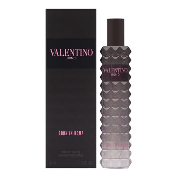 Valentino Uomo Born In Roma For Men 0.5 Oz Eau De Toilette Spray