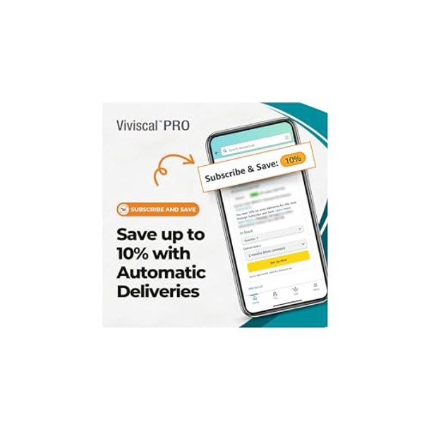 Viviscal Professional Thin To Thick Elixir - Biotin Collagen & Keratin - Botanical Scent - Non-Greasy - Unisex Adult