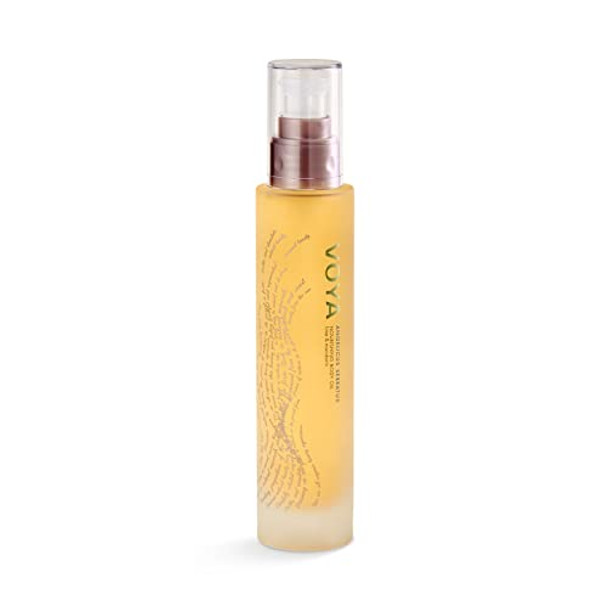 Voya Angelicus Serratus Nourishing Body Oil Lime & Mandarin Scent Organic Skin Nourishing 200Ml