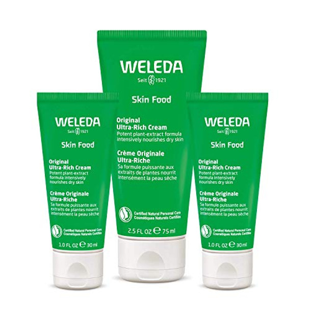 Weleda Skin Food Original Ultra-Rich Body Cream Trio 3 Piece Set 2.5 Fluid Ounce (Pack Of 1) 1 Fluid Ounce (Pack Of 2) Plant Rich Moisturizer And Lip Care With Chamomile And Calendula Weleda Skin Food Original Ultra-Rich Body Cream Trio 3 Piece Set 2.5 Fluid Ounce (Pack Of 1) 1 Fluid Ounce (Pack Of 2) Plant Rich Moisturizer And Lip Care With Chamomile And Calendula