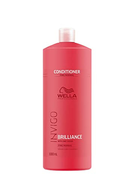 Wella Professionals Invigo Brilliance Conditioner For Coarse Colored Hair Color Protecting & Color Vibrancy Conditioner 33.8 Fl Oz Wella Professionals Invigo Brilliance Conditioner For Coarse Colored Hair Color Protecting & Color Vibrancy Conditioner 33.8 Fl Oz