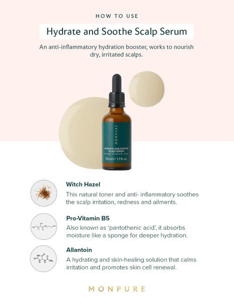 Monpure Hydrate and Soothe Scalp Serum