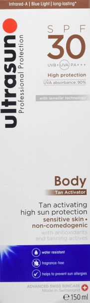 ultrasunSPF30 Tan Activator Body 150ml