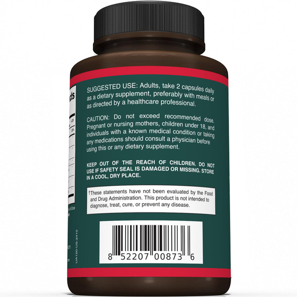 Sunergetic Premium Uric Acid Support Supplement – Uric Acid Cleanse & Kidney Support – Includes Tart Cherry Chanca Piedra Celery Extract & Turmeric - 120 Capsules