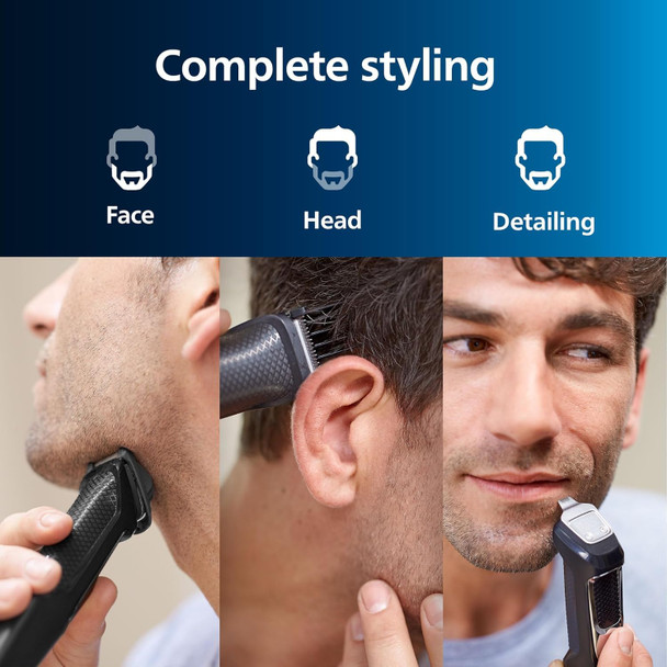 Philips Norelco Multigroom All-in-One Trimmer with 13 Pieces All-in-one Trimmer 9-in-1 MG3740