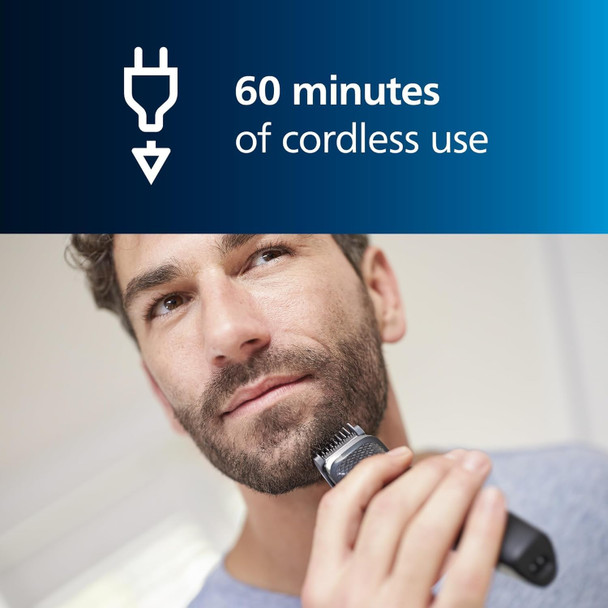Philips Norelco Multigroom All-in-One Trimmer with 13 Pieces All-in-one Trimmer 9-in-1 MG3740