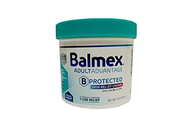 Balmex Adult Care Rash Cream 12 Oz -(Pack Of 5)