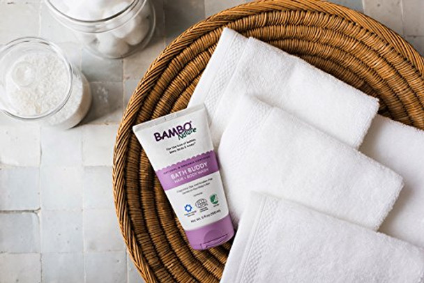 Bambo Nature Bath Buddy Hair & Body Wash 5 Fl Oz Tube 1 Count