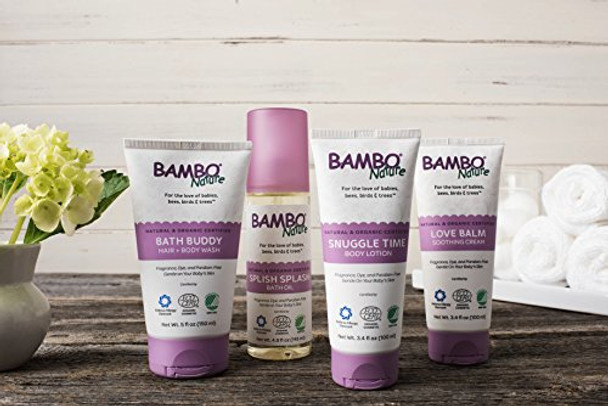 Bambo Nature Bath Buddy Hair & Body Wash 5 Fl Oz Tube 1 Count