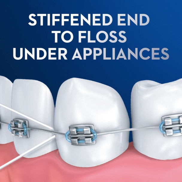 Oral-B Super Floss Pre-Cut Strands Dental Floss Mint 50 Count