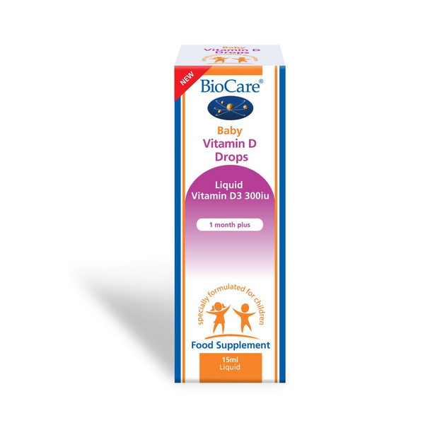 Baby Vitamin D Drops 300iu 15ML