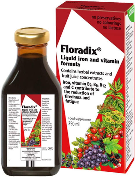 Floravital Iron Vitamin Formula Liquid 250ml