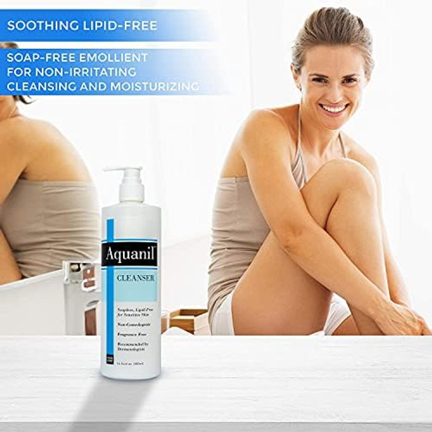 Aquanil Lotion A Gentle Soapless Lipid- Cleanser - 16 Fl Oz