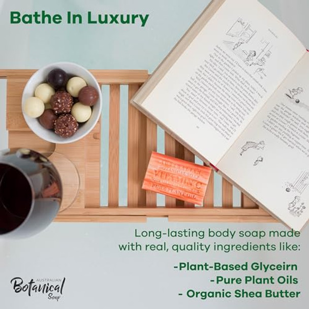 Australian Botanical Goat Milk Soap Set 6.8 Oz Bars Pack Of 8 Triple Milled Bar Soap With Soya Bean Oil And Organic African Shea Butter Natural Soap For All Skin Types Packaging May Vary