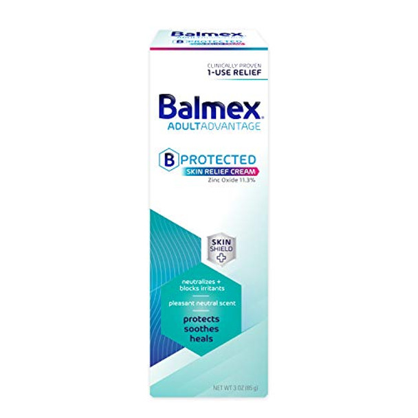 Balmex Adultadvantage Bprotected Skin Relief Cream With Skinshield Technology To Protect Soothe And Heal Sensitive Skin 3Oz