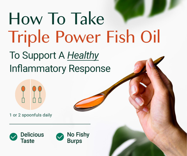 ALGAECAL Triple Power 1200mg EPA & DHA Omega 3 Fish Oil Supplement Supporting Brain Heart Skin & Bones Liquid Emulsion Mango Taste Burp-Less Sugar-Free Made in USA