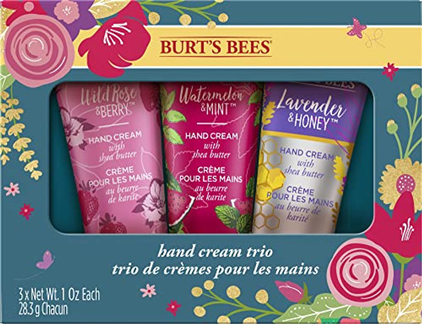 Burt'S Bees s 3 Moisturizing Hand Creams With Shea Butter Hand Cream Trio Spring Set - Lavender And Honey Wild Rose And Berry & Watermelon And Mint Burt'S Bees s 3 Moisturizing Hand Creams With Shea Butter Hand Cream Trio Spring Set - Lavender And Honey Wild Rose And Berry & Watermelon And Mint