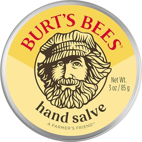 Burt'S Bees Hand Salve With Botanical Oils And Beeswax Moisturizing Balm For Dry Hands 100 Percent Natural Origin Skin Care 3 Oz. Package