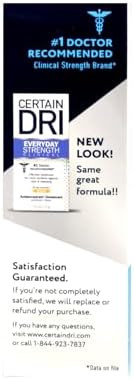 Certain Dri Everyday Strength Clinical Solid Antiperspirant/Deodorant Morning Fresh Fragrance 2.6 Oz Each (Pack Of 12)