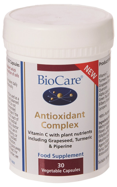 Biocare Antioxidant Complex Vegetable Capsules, Pack Of 30