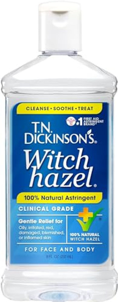 Dickinson'S Witch Hazel All Natural Astringent 8 Oz (Pack Of 9)9 Dickinson'S Witch Hazel All Natural Astringent 8 Oz (Pack Of 9)9