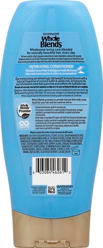 Garnier Whole Blends Conditioner With Coconut Water & Vanilla Milk Extracts 12.5 Fl. Oz.