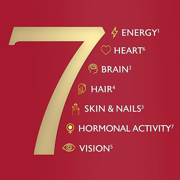 Seven Seas Perfect7 Woman Multivitamin And Mineral Tablet Plus Omega-3 Capsule (60 Capsules)