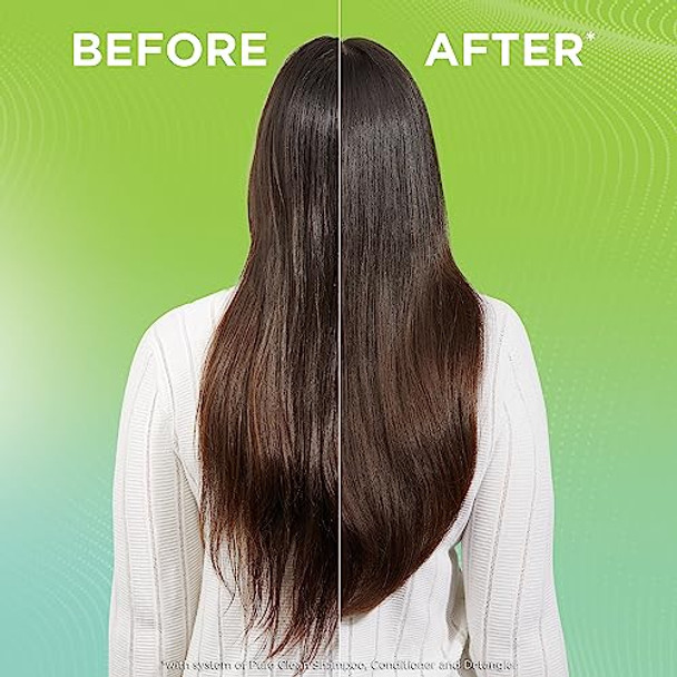 Garnier Fructis Pure Clean Detangler + Air Dry Spray 5.0 Fl Oz 2 Count (Packaging May Vary)