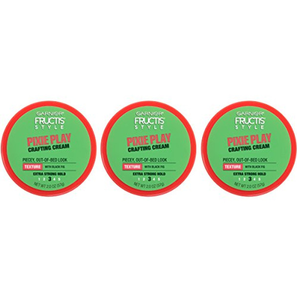 Garnier Hair Care Fructis Style Pixie Play Crafting Cream 3 Count