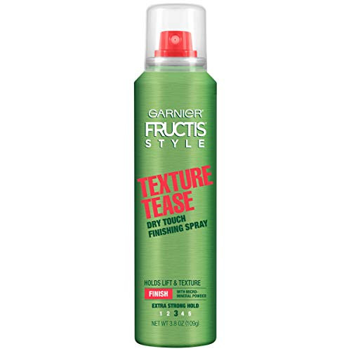 Garnier Fructis Style Texture Tease Dry Touch Finishing Spray 3.8 Ounce (Packaging May Vary)