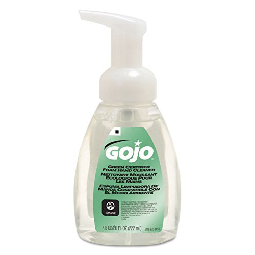 Gojo 571506Ct Green Foam Soap Fragrance- Clear 7.5 Oz. Pump Bottle (1 Bottle)