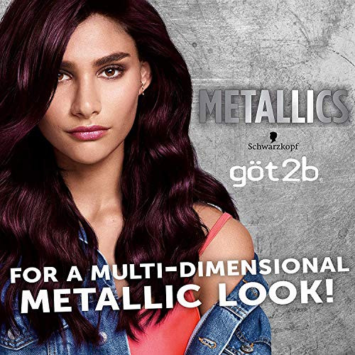 Got2B Schwarzkopf Metallics Permanent Hair Color M49 Smoky Violet