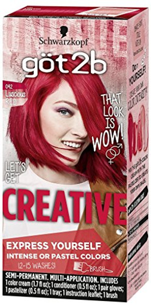 Got2B Creative Semi-Permanent Hair Color 095 Electric Blue