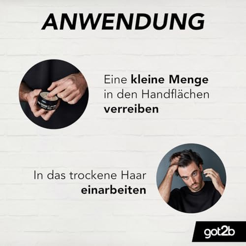 Got2B Phenomenal Forming Paste Hold 3 (100 Ml) Hair Wax For Men Gives A Phenomenal Barbershop Style Styling Gel For Strong Hold & Natural Shine