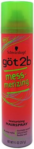 Got 2B Mess-Merizing Hairspray 9.1 Ounce (269Ml) (2 Pack)