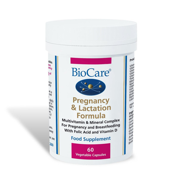 Biocare Pregnancy & Lactation Formula (Multinutrient) 60 Capsules