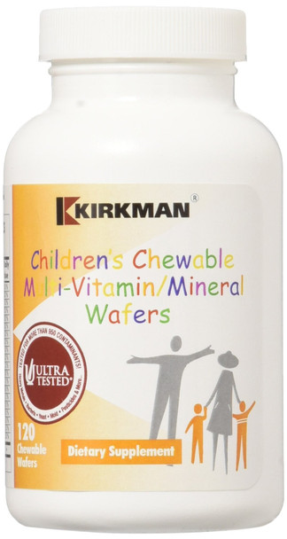 Children'S Chewable Multi-Vitamin/Mineral Wafers (120) - Kirkman