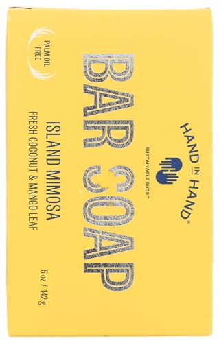 Hand In Hand Island Mimosa Bar Soap 5 Oz