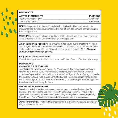 Hello Bello Spf 50 Kids Mineral Sunscreen Spray Hypoallergenic Broad Spectrum Uva And Uvb Protection Reef Friendly And Water Resistant 5 Oz