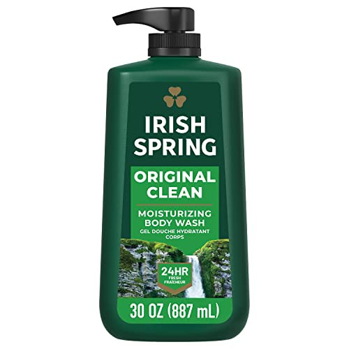 Irish Spring Men'S Body Wash Pump & Original Clean Body Wash 20 Oz 2 Pack