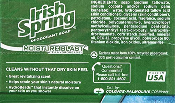 Irish Springs Moisture Blast 3 Pack