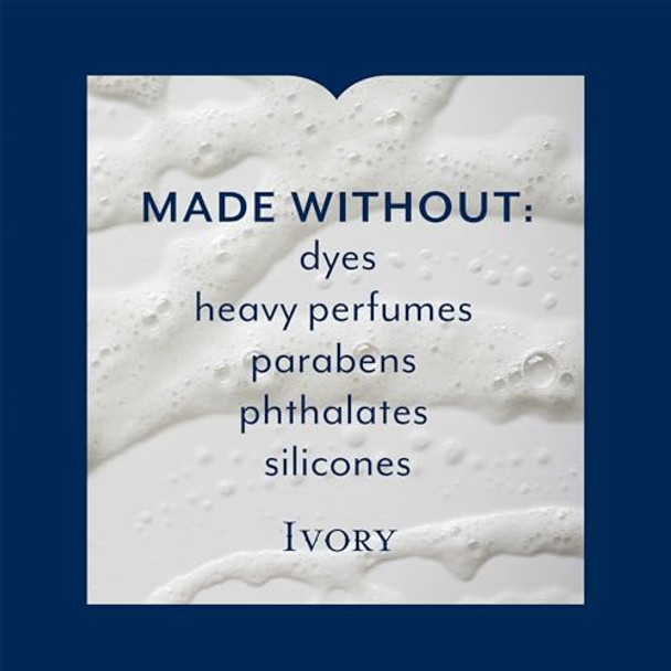 Ivory Gentle Body Wash Designed For The Whole Family Of Dyes Heavy Perfumes Parabens Phthalates & Silicones Coconut Scent 35 Oz