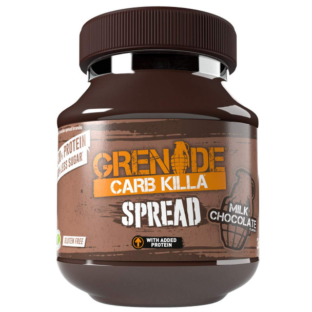 Grenade Carb Killa Protein Spread - Milk Chocolate, 1 x 360g Jar GREN81