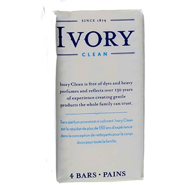 Ivory Original Soap Bath Bar - 4 Oz 4 Ea (Pack Of 4)