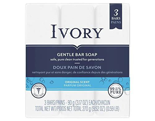 Ivory Bar Soap 3.1 Oz Bars 3 Ea (Pack Of 8)