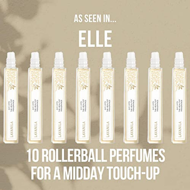 Lavanila Roller Perfume Set Of 2 Includes Pure Vanilla + Vanilla Grapefruit - The Healthy Fragrance For Women Clean And Natural Lavanila Roller Perfume Set Of 2 Includes Pure Vanilla + Vanilla Grapefruit - The Healthy Fragrance For Women Clean And Natural