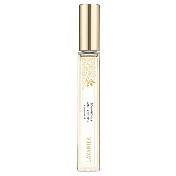 Lavanila Pure Vanilla Perfume Set For Women 3.4Oz + Roller-Ball - Pure Madagascar Vanilla & Creamy Tonka Bean The Healthy Fragrance Clean And Natural