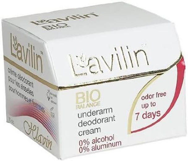 Lavilin Now Foods Underarm Deodorant Cream - Large Size 4 Pack