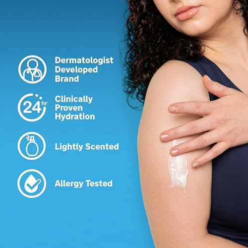 Lubriderm Daily Moisture Lotion + Pro-Ceramide With Shea Butter & Glycerin Helps Moisturize Dry Skin Hydrating Face Hand & Body Lotion Is Lightly Scented & Non-Greasy 16 Fl. Oz (Pack Of 6)